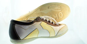 luxury mens ferragamo sneakers leather suede - Picture 1 of 9