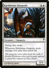 1X Kjeldoran Gargoyle - Coldsnap - FOIL NM/EX MTG CARD