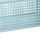 Versatile Plastic Storage Baskets Set Of 6 Small Pantry Organizer Bins With