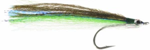 Fliegenfischen Fliegen (Knochenfisch, Forelle, Rotbarsch, Lachs) Meeresgewohnheit Sardellen (3 Fliegen) - Bild 1 von 2