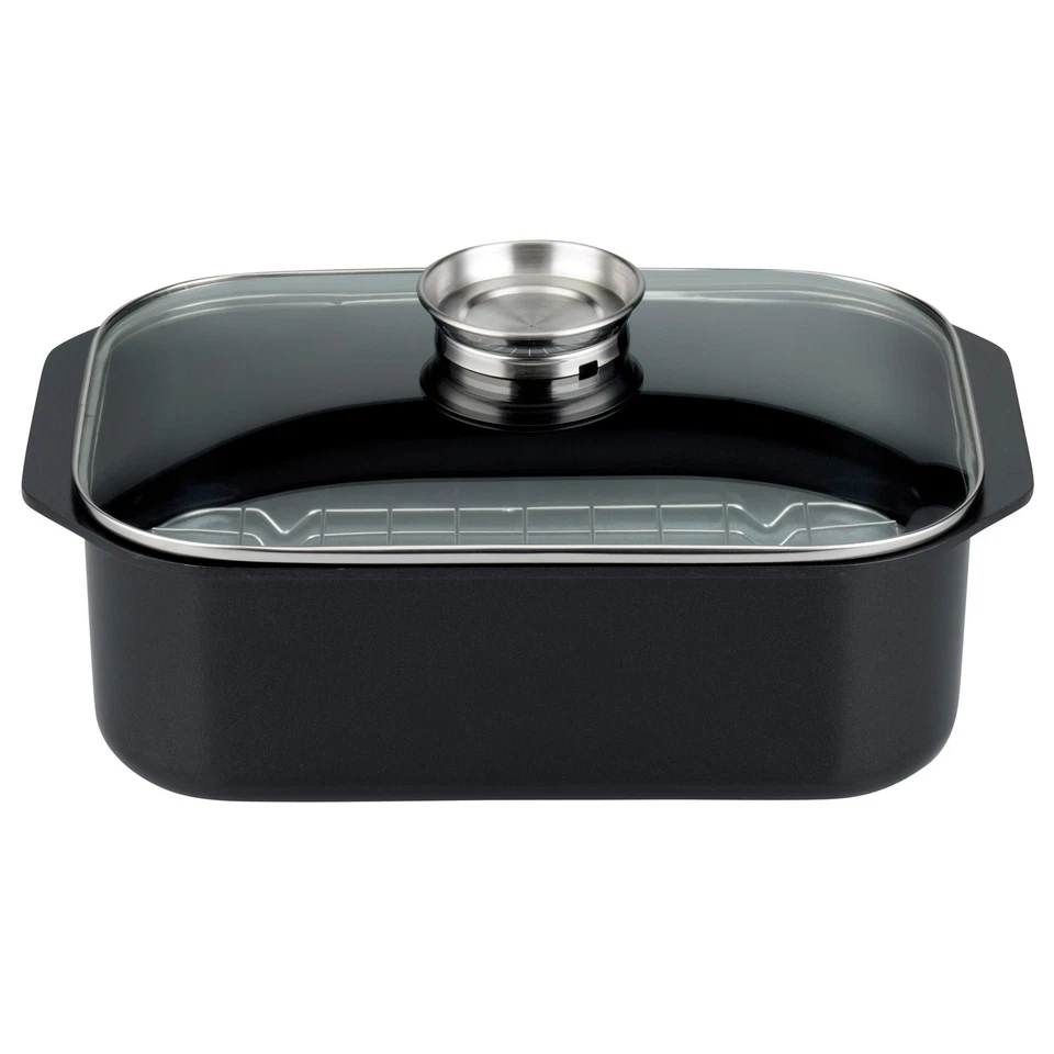 ELO Pure Trend Bräter mit Glasdeckel 40 x 25 cm INDUKTION - Bild 1 von 1