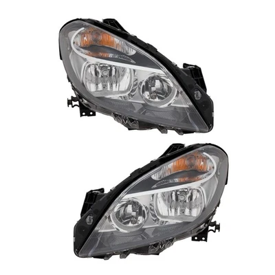 For Mercedes-Benz B250 2015 2016 Headlights Driver & Passenger Side Pair Halogen - Image 1 of 4