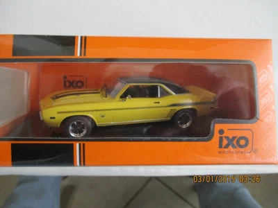MINIATURE CHEVROLET CAMARO YENKO SYC 1989 IXO 1/43  CLC 591 N JAUNE - Photo 1/4