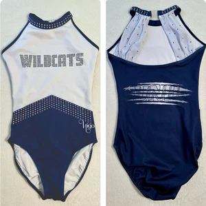 Universidad de New Hampshire NCAA Gimnasia HIGO Leotardo D-1 NCAA Tanque GK Talla: AM - Imagen 1 de 10