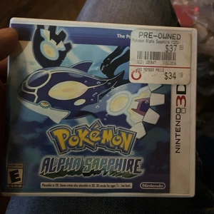 Pokemon: Alpha Sapphire (Nintendo 3DS, 2014) CASE ONLY! **NO Game** - Picture 1 of 3