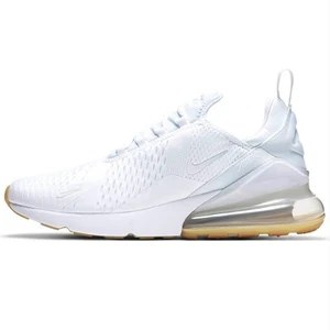 Nike Men's Air Max 270 Size 12 White/Gum Sneakers Running Shoes New In Box - Picture 1 of 10