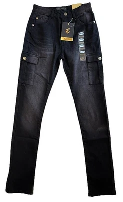 Мальчики размер 18 Rocawear черный узкие джинсы новый, Бесплатная доставка - Изображение 1 из 4
