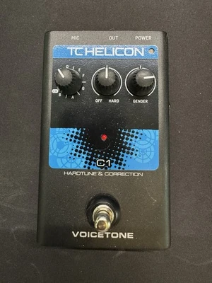 TC-Helicon VoiceTone C1 Hardtune and Pitch Correction Pedal - Image 1 of 3