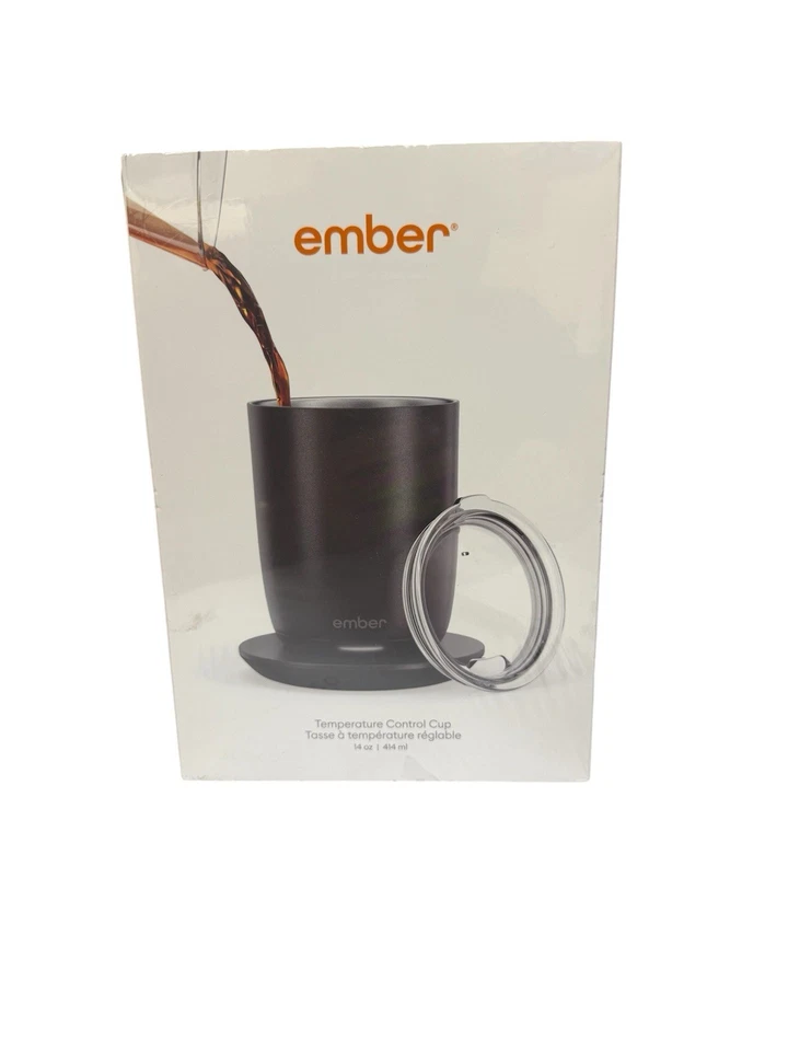 Ember Temp Controlled Cup 2 14oz Slate Black CM19DSLY43004030