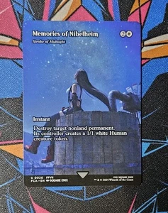 Memories of Nibelheim casi nuevo sin fronteras Magic The Gathering Final Fantasy magia sin jugar - Imagen 1 de 1