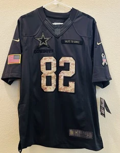 Jason Witten Salute To Service Dallas Cowboys Jersey #82 - Men's Size Small - Picture 1 of 9