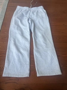 Pantaloni Lululemon 12 loungeful gamba dritta felpati nucleo erica grigio ultra chiaro - Foto 1 di 9