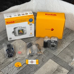 Kodak EasyShare Z700 Digital Camera 5 x Zoom 4.0 MP Silver Compact Vintage NEW - Picture 1 of 24