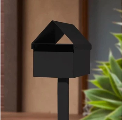 Sandleford 160 x 210 x 290mm Crest Economy Post Mounted Letterbox - Image 1 of 2