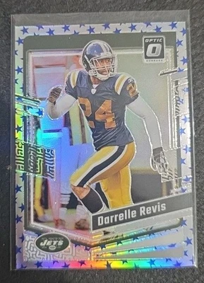 Darrelle Revis 2023 Donruss Optic Stars Prizm #152 NY Jets NM - Image 1 of 2