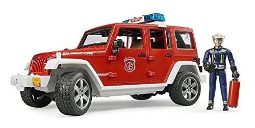 BRUDER (Bruder) Jeep Rubicon Firefighting Custom (with figure) 02528 - Image 1 of 1