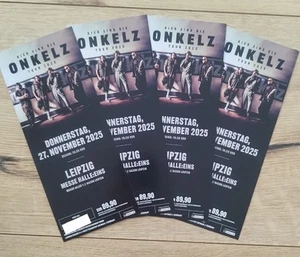 4 x Tickets Böhse Onkelz Leipzig 27.11.25 - Bild 1 von 1