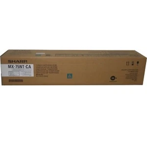 Genuine Sharp MX-75NTCA Cyan Toner - NEW SEALED - Picture 1 of 1