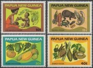 Papua New Guinea 1982 SG434-437 Food and Nutrition set MNH - Bild 1 von 1