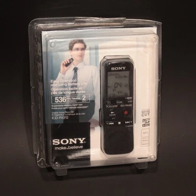 SONY Personal Recorder Digital Dictaphone 2GB ICD-PX312 Sealed NEW - Image 1 of 4