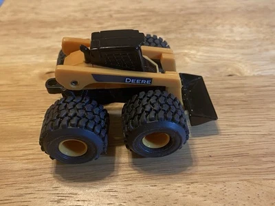 John Deere Mini Monster Treads Yellow Loader Toy 2022 TOMY - Image 1 of 4