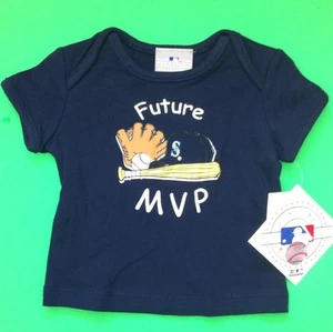 NEW! Seattle Mariners Baseball "Future MVP" Baby Boys Girls 24 Months Shirt GIFT - Picture 1 of 1