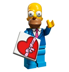 LEGO (71009) Minifigura Los Simpson Serie-2 Homero Simpson - Imagen 1 de 3