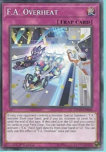 3x Yugioh MP19-EN064 F.A. Overheat Common Near Mint 1st Edition - Picture 1 of 1