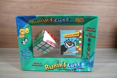 RUBIK'S CUBE Puzzle With Solution Hint Booklet 2000 Sealed in the Box Vintage - Image 1 of 4