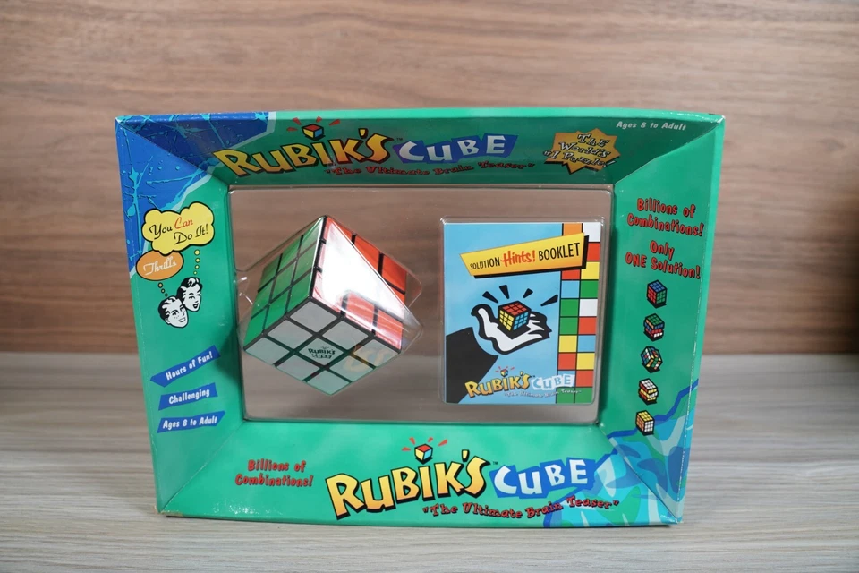 Vintage Rubiks Cube Brain Teaser Toy (In ) OddzOn B030-30010-01