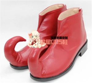 Hyskoa Hisoka Red Cosplay Shoes Boots X002 - Picture 1 of 2