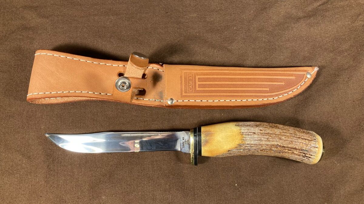 Case Stag/Antler Handle Collectible Vintage Factory Case Stag/Antler Handle Collectible Vintage Factory