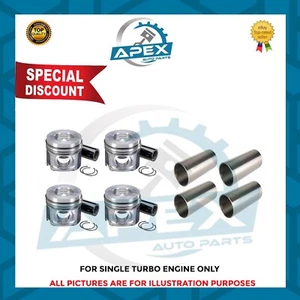 MOTOR DE DIESEL LAND ROVER RANGE ROVER 2.0 204DTD PISTONES CON CAMISAS X4 - Picture 1 of 3