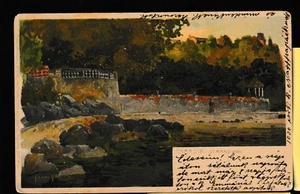 RAU-11 Cartolina -  Raoul Frank - Abbazia - Viaggiata - Foto 1 di 2