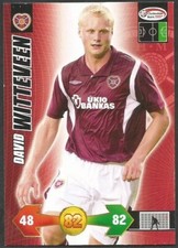 PANINI SUPER STRIKES TRADING CARD-SPL 2009-10-HEARTS-DAVID WITTEVEEN