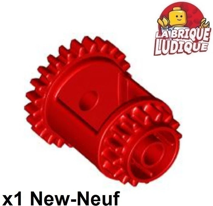 LEGO Technic 1x Gear Differential 24 16 Teeth Red/Red 6573 New - Image 1 of 1