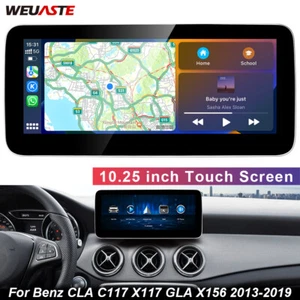 10.25'' Car Multimedia Screen Carplay Navi Wifi Linux For Benz GLA X156 2015-19 - Picture 1 of 12