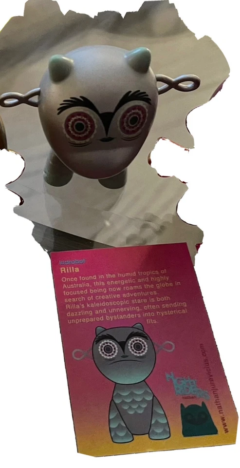 Kidrobot - Nightriders de Nathan Jurevicius - Mini vinilo 3" - Rilla - abierto Foto 1 de 1