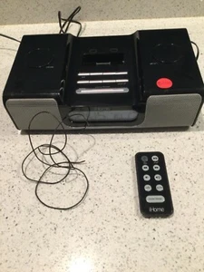 Apple iHome Alarm Clock Radio Docking Station Model iH5B Tested works Preowned - Picture 1 of 4