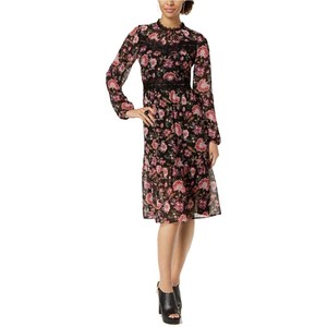 Nine West Long Sleeve Floral Dresses 