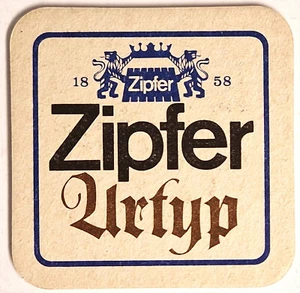 ÖSTERREICH ZIPF ZIPFER URTYP BIERDECKEL - 1960/70er JAHRE - Picture 1 of 2