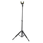 Gravity Lock Guitar Stand With Auto Lock System Metal Soild Tripod With High