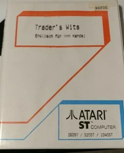 Traders Wits (Data Beutner 1987) for ST 520 1040 (Disc, Box, Manual) 100% ok - Picture 1 of 3