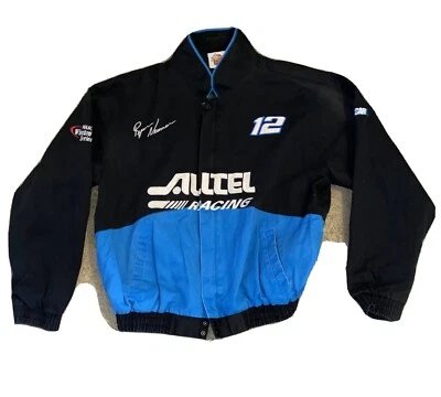 Winners Circle Ryan Newman #12 Alltel Racing NASCAR Full Zip Jacket XL Embroider - Image 1 of 4