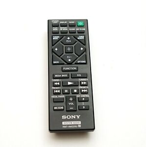Genuine Sony RMT-AM220U Remote Control for MHCV11 Black