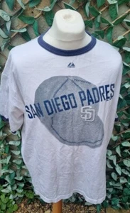 San Diego Padres MLB T-Shirt | Majestic | 2XL - Picture 1 of 4
