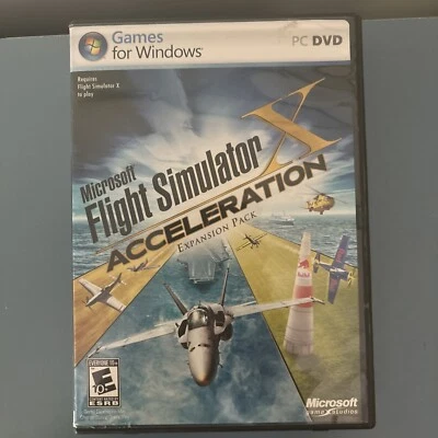 Microsoft flight Simulator X Acceleration EP W/Product Key - Image 1 of 2