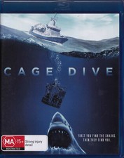 CAGE DIVE Joel Hogan / Megan Peta Hill Blu-Ray DISC   New    SirH70