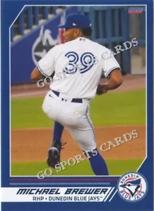 2023 Dunedin Blue Jays Michael Brewer novato a radiocontrol Toronto Blue Jays ligas menores - Imagen 1 de 1