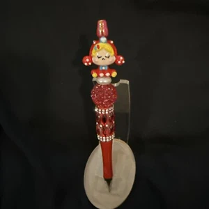 Fancy Beaded Handmade Pen Custom Made Gifts Hand Painted One Of A Kind Gifts - Picture 1 of 4